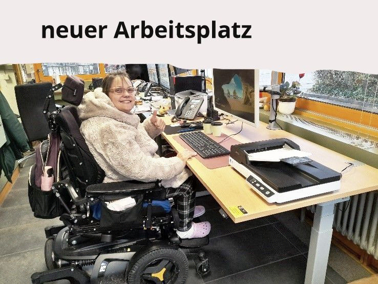 neuer arbeitsplatz